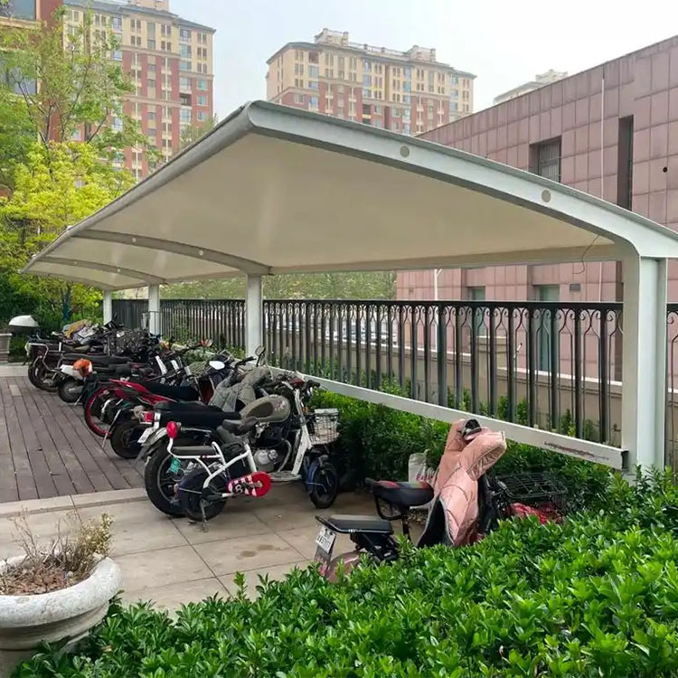 太康县膜结构电动车棚